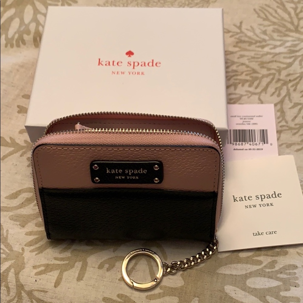 small key ring continental wallet